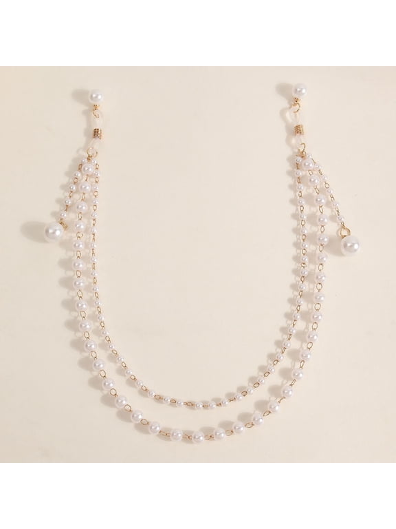 2025 Fashion Sexy Lingerie Pearl Nipple Chain Chest Jewelry for Women Nipple Bra Chain No Piercing Body Accessories Party Rave