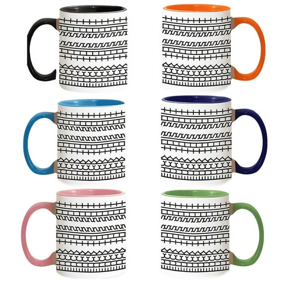 2025 Message Mug, Gift for Coworkers & Works, Coffee Lover Gift for Friends - Family - Coworkers(Black-White)