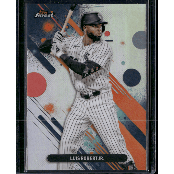 2025 Finest LUIS ROBERT JR #76 Common Rainbow Refractor