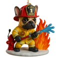 thumbnail image 1 of 2025 Firefighter Christmas Statue Decorations, Figurine Home Tabletop Decorations,Festive Firefighter Ornaments for Decorating Christmas Trees,Gifting to Firefighters, Colleagues or Loved Ones,A, 1 of 9