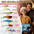 thumbnail image 1 of 2025 Fishing Advent Calendar Christmas Countdown – 24+1 Lures Set with Mystery Surprise – Fishing Gift for Adults,Men, Boys, Teen and Fishermen$$Home Decor, Kitchen, & Other, 1 of 8