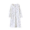 thumbnail image 1 of 2025 Flannel Nightgown Women's Cute Rabbit Print Fuzzy Fleece Warm Winter Nightdress Loose Long Sleeve Sleepwear, 1 of 4