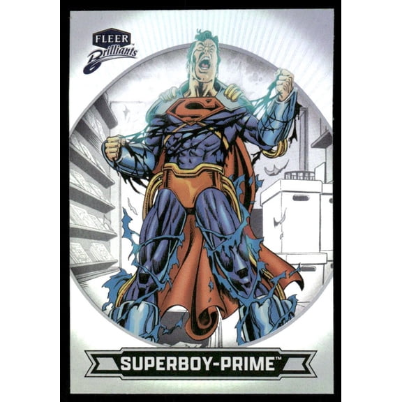2025 Fleer Brilliants Superman #57 Superboy-Prime DC Universe Trading Card