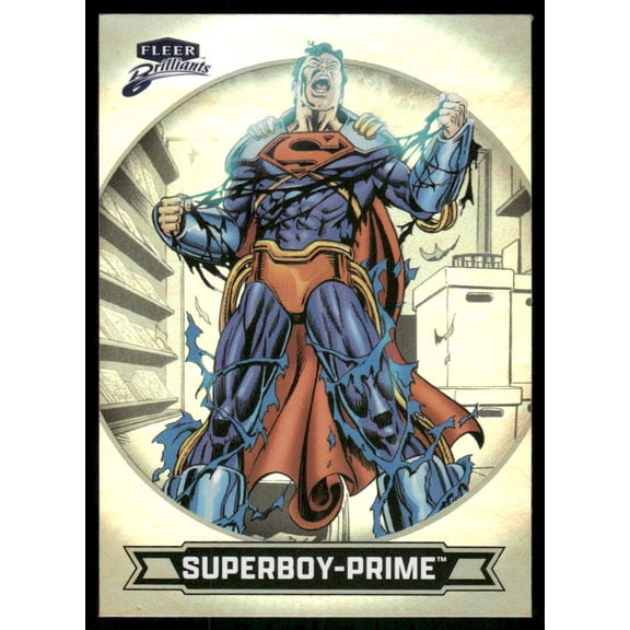 2025 Fleer Brilliants Superman Trading Card #57 Superboy-Prime