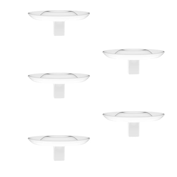 2025 Floating Floral Arrangement Holder Flower Display Stand 5pcs Clear Acrylic Holder Modern Floating Vase for Home and Garden 5PCS