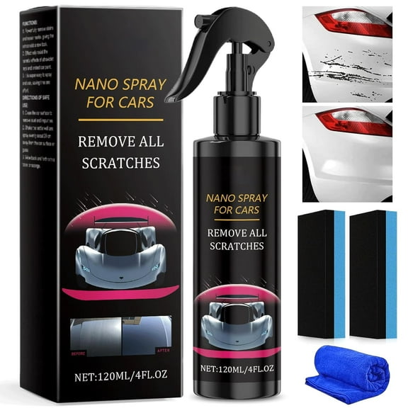 2025 Fluxfade Nano Car Spray, Fluxfade Nano Scratch Remover, Car Scratch Repair Spray Auto Ceramic Coating Polishing Sprays for All Cars Surfaces