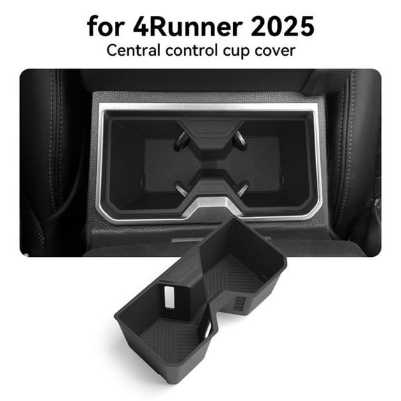 2025 For Toyota For 4Runner Accessory Console Beverage Cup Holder Organizer