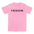 thumbnail image 1 of 2025 Freedom Shirt Tee Crewneck Short Sleeve Tshirt Men/women Fashion Tops, 1 of 2