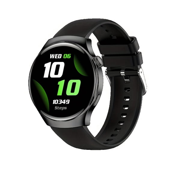 2025 Full-Screen Touch Smart Watch, Large Display Fitness Tracker with SOS, Wireless Call, Remote Camera, USB Rechargeable, iOS Compatible
