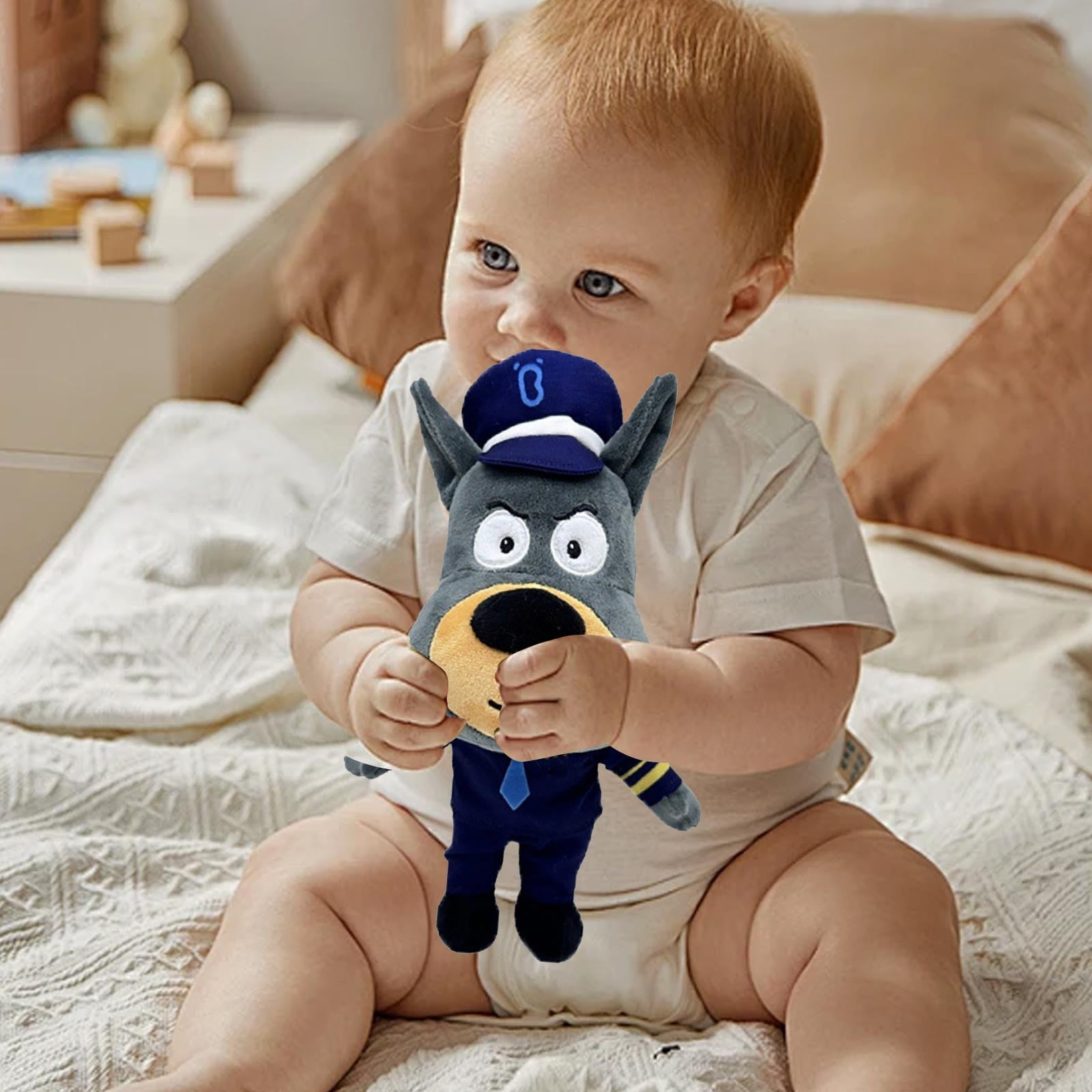 🎁 2025 Fun Toy Gifts! Plushies Sheriff Plush Doll Children Cute Toys