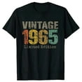 thumbnail image 1 of 2025 Funny 60th Tee Vintage Legends Born in 1965 60 Years Old Party T Shirts Summer Cotton Birthday Gift Idea T-shirt Women Men, 1 of 6