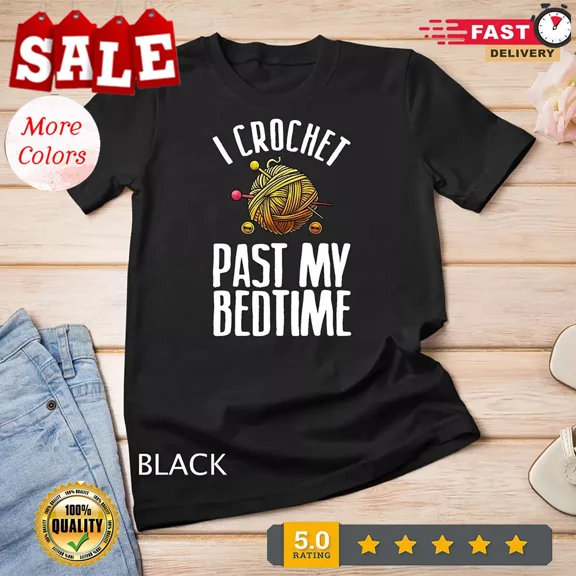 2025/Funny Crochet Gift For Crocheter Cool Quilting Crocheting T-Shirt Unisex T-
