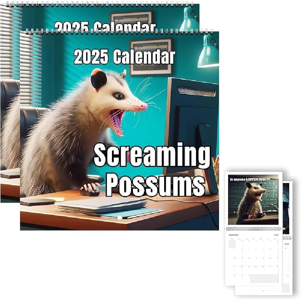2025 Funny Screaming Possums Calendar 2025 Possum Wall Calendar 2025 2025 Funny Screaming Possums Calendar Possum Wall Calendar Monthly Planner Hanging A Deal Gift Animal Lover 457cc4c9 3059 45c4 92af C95827ce6658.3b50486b5ef240765d63770a642e235c