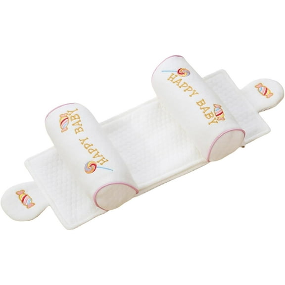 2025 GASRANW Premium kids Support Pillow, Organic Cotton Head Cushion, Soft & Breathable for Sleeping, Soft & Breathable (Pink)