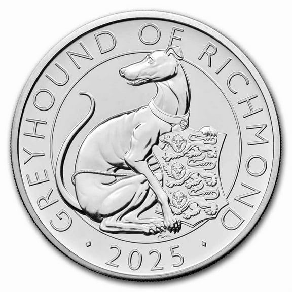 2025 GB Royal Tudor Beasts Greyhound BU (w/ Display Card)