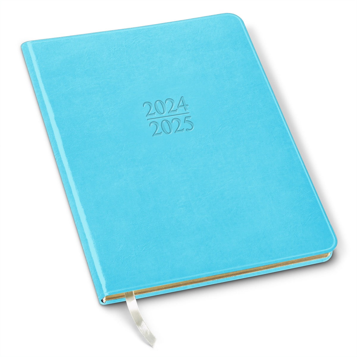 Gallery Leather Academic Planner 2025 Acadia Pool 9x7"