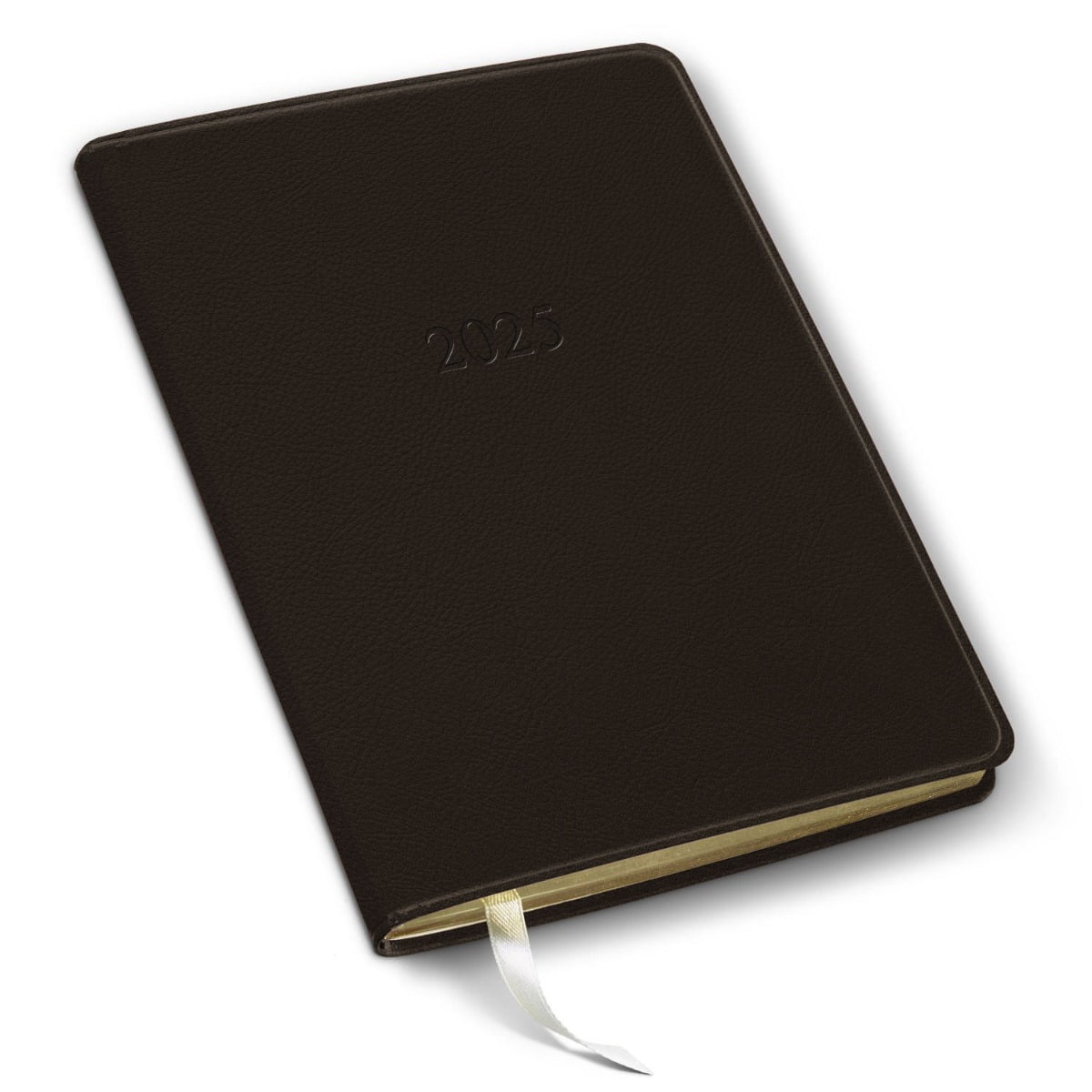 Gallery Leather Desk Weekly Planner 2025 Monhegan Cocoa 8x5.5
