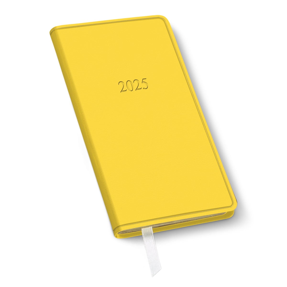 Gallery Leather Pocket Weekly Planner 2025 Caribbean Yellow 6x3 25 gallery-leather-pocket-weekly-planner-2025-caribbean-yellow-6x3-25