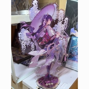 2025 Game Beelzebul Raiden Ei Raiden Shogun Acrylic Figure Stand Model Tabletop Toys gift (1 standee_6inch/8inch/10inch)