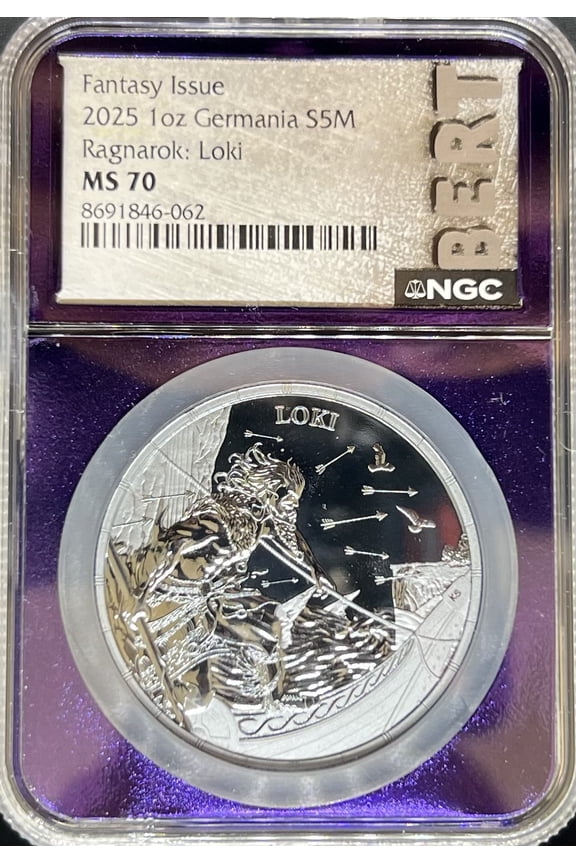 2025 Germania Ragnarok: Loki MS70 NGC (PA8691846062)