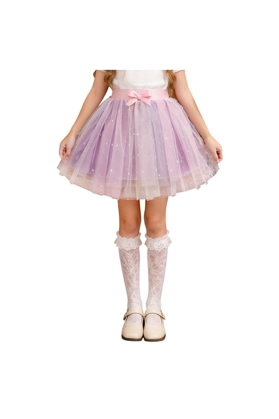 2025 Girls Essentials Dresses Sequin Bow Tutu PartyBirthday Celebration Birthday Dress Size 2-3 Years