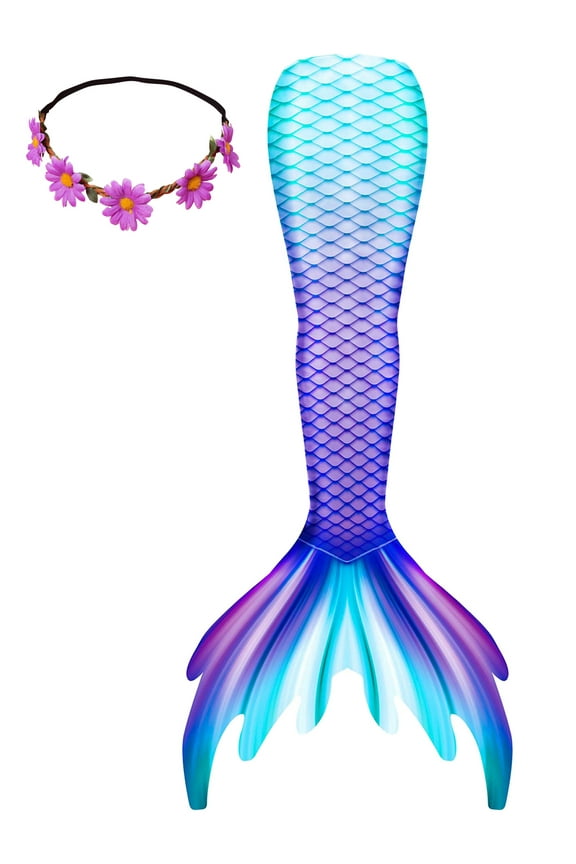 2025 Girls Swimming Mermaid Tail Womens Mermaid Tail Mum and Me Matching Mermaid Tail