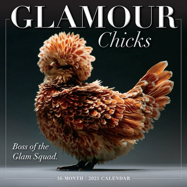 2025 Glamour Chicks Wall Calendar, (Paperback)
