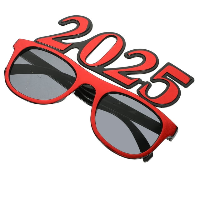 2025 Glasses Gift New Year Costume Accessory 2025 New Years Glasses