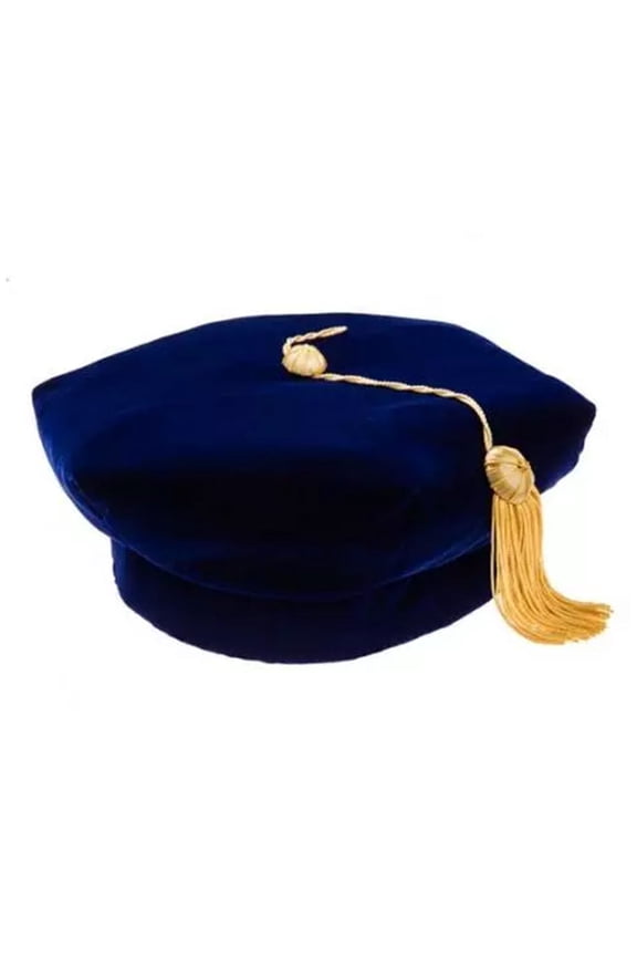 2025 Graduate Doctor/Velvet/Tutor/'s Graduation Hat Polyester, One Size, for Graduation Ceremonies