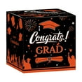 thumbnail image 1 of 2025 Graduation Card Box - 8.9x8.9x8.9in Class Of 2025 Party Decorations, Foldable Cardboard Congrats Grad Gift Holder (Orange)​, 1 of 6