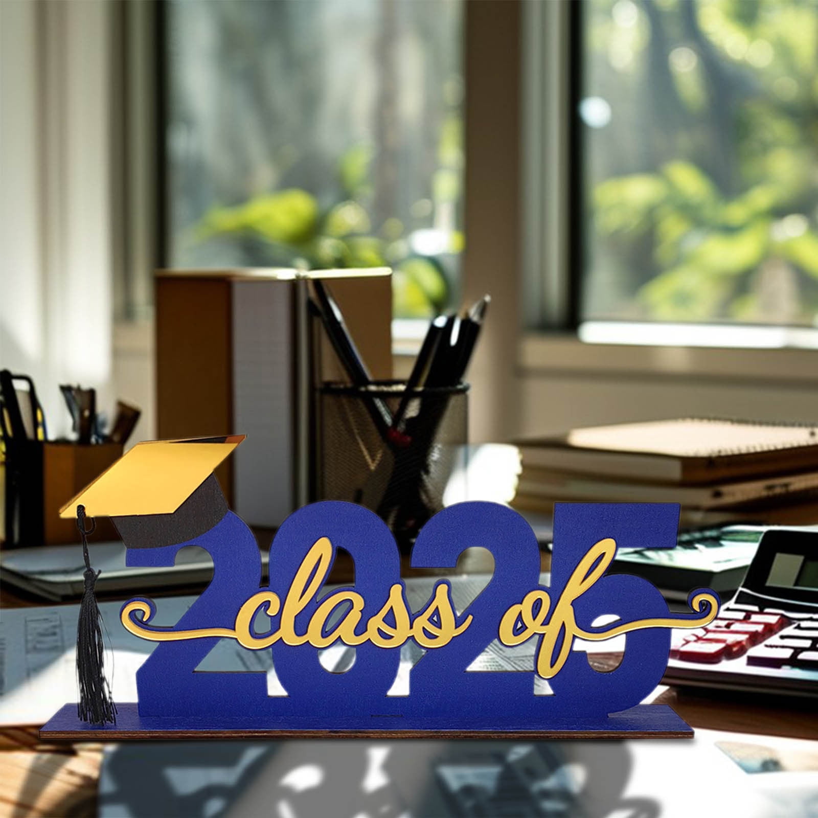 2025 Graduation Decorations, Class of 2025 Congrats Grad Wooden Table ...