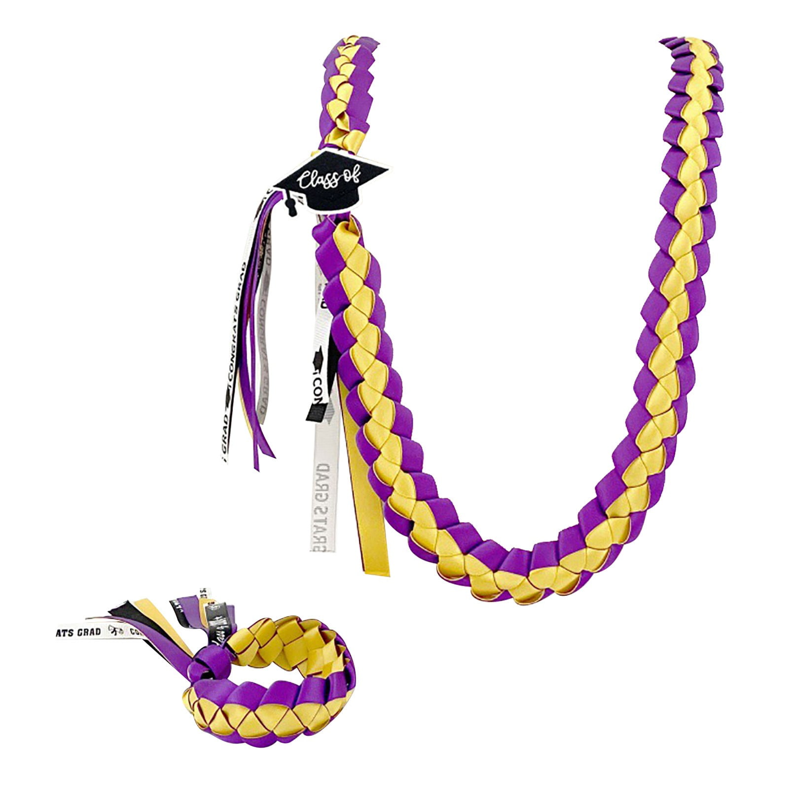 Graduation Rope Items 2025 Graduation Gift Wreath Ribbon Handmade Weaving Ribbon Colorful ...