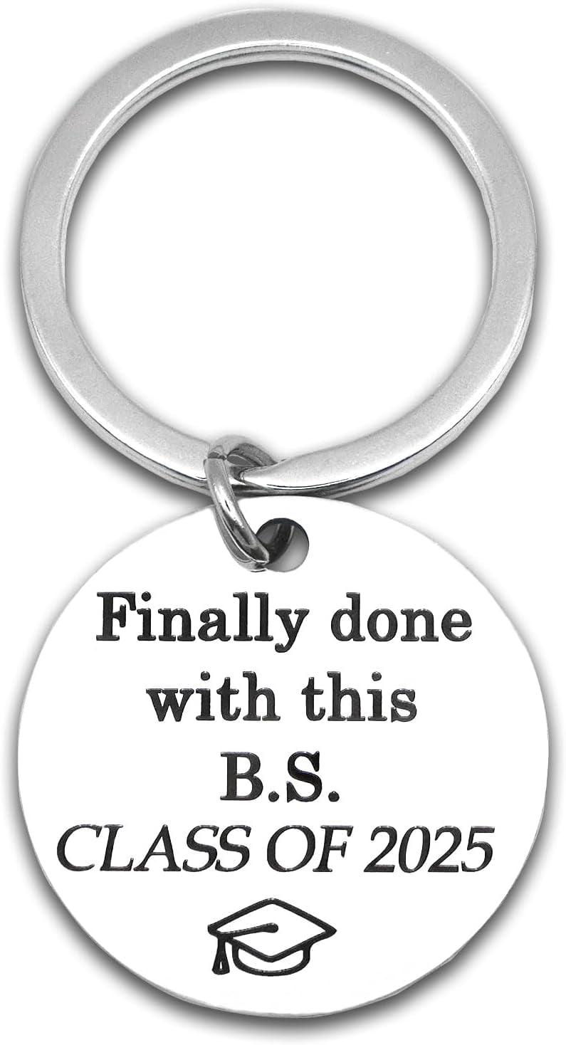2025 Graduation Gifts Keychain for Him Her Class of 2025 High School ...