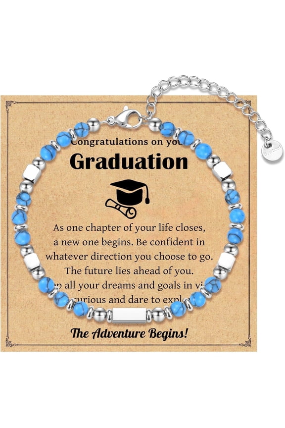 2025 Graduation Gifts for Her, Compass Bracelet for Girls Women, Inspirational High School College 5th 8th Grade Class of 2025 Graduation Gifts