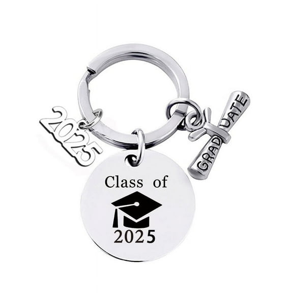2025 Graduation Gifts for Him Her - Class of 2025 Graduation Keychain, Inspirational Gifts for College Middle High Student