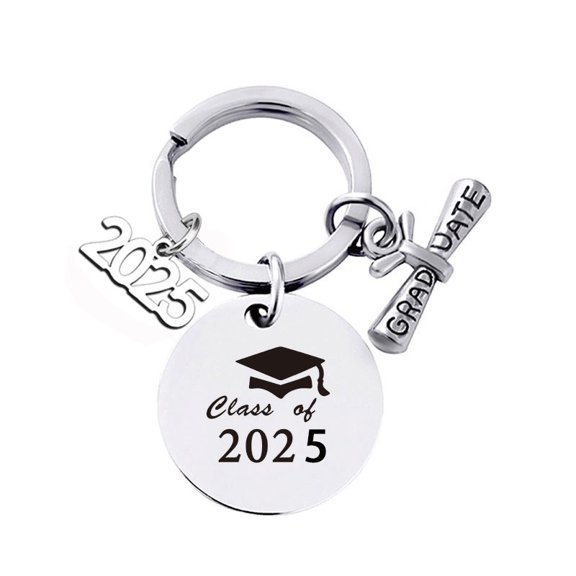 2025 Graduation Gifts for Him Her - Class of 2025 Graduation Keychain, Inspirational Gifts for College Middle High Student