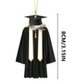 thumbnail image 1 of 2025 Graduation Gown Ornament – Keepsake for Winter and Summer Commencement Celebrations Easy to Hang Holiday Tree Decoration Keepsake for Graduates for Graduation Party Decor, 1 of 4
