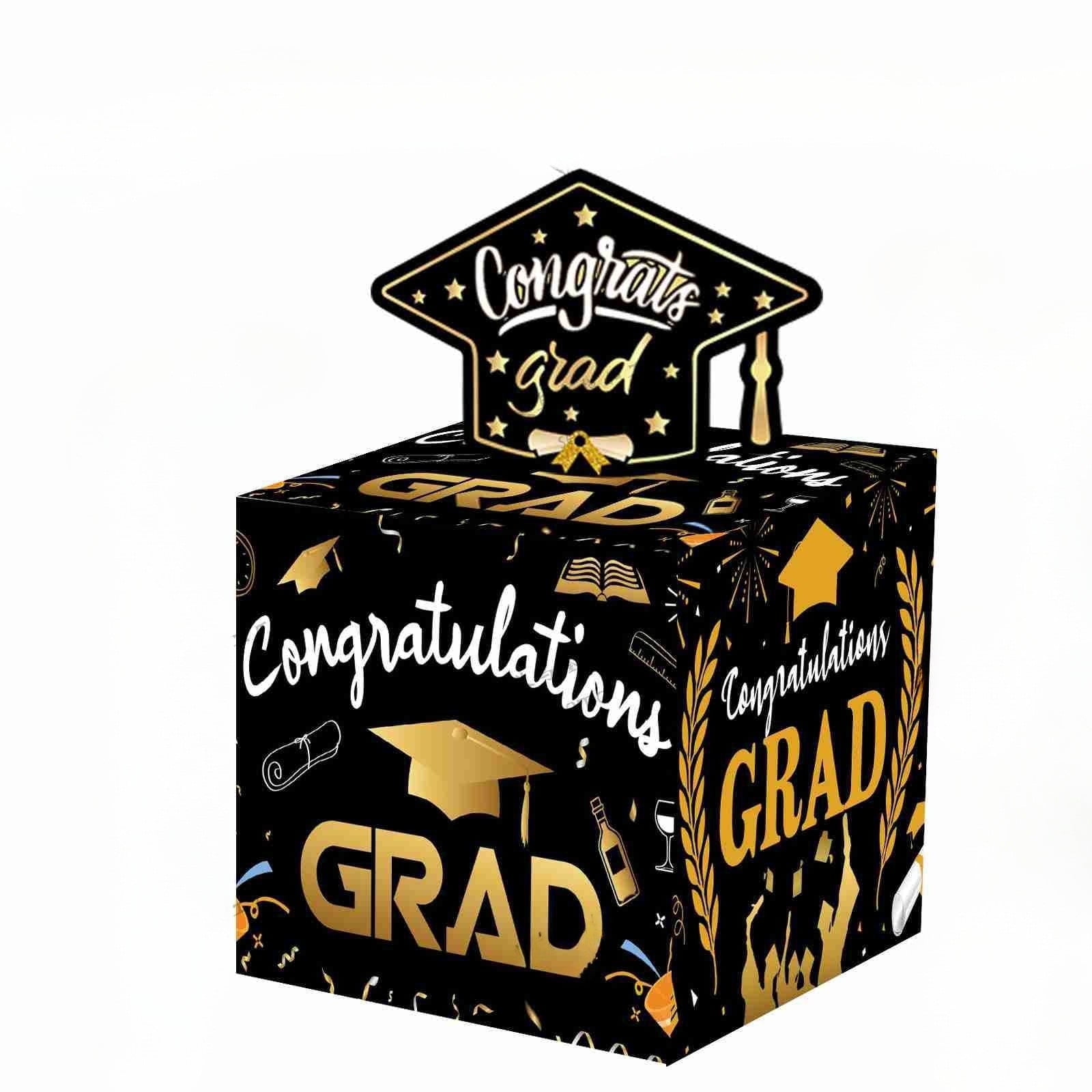 Happy Graduation Money Box Pull Set - DIY Cash Gift Box With 35 Bags, Birthday Gift For Friends & Family - View #11