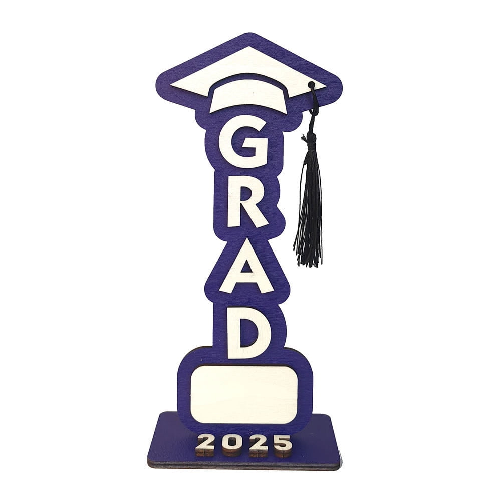 2025 Graduation Ornaments - Wooden Tabletop Ornament - Class of 2025 ...