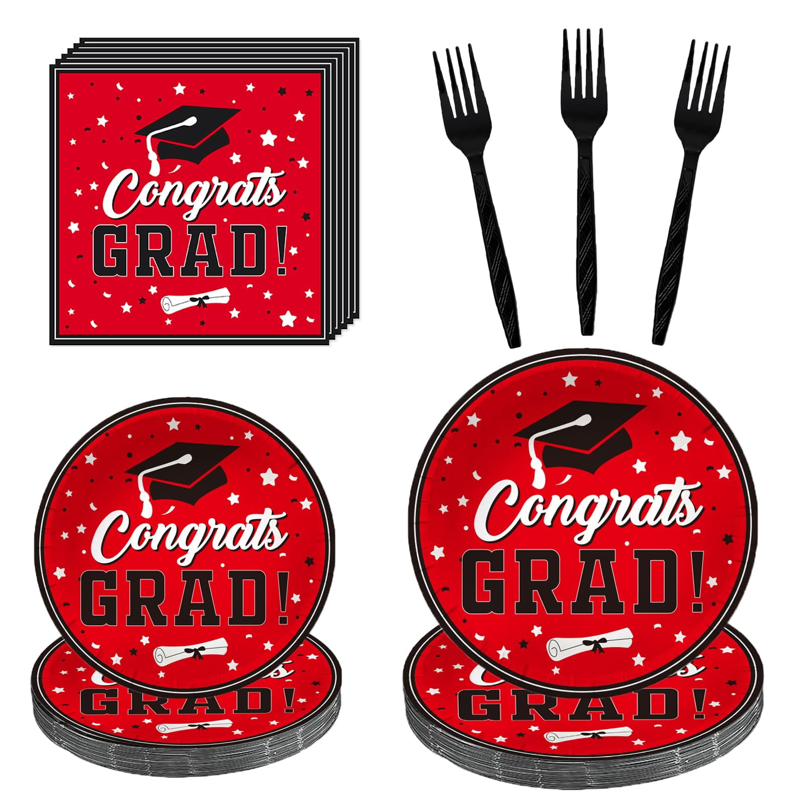 Congrats Grad バナー ケーキ ブラック\u0026レッド Congrats Grad バナー ケーキ ブラック\u0026ゴールド  Amazon.co.jp: Congrats Grad 卒業バナー ブラックとゴールド 卒業背景 2024年 プロム ナイト バナー 吊り下げ装飾  卒業パーティー カレッジ 高校 ホームパーティー用品 ..., image size:1600x1600