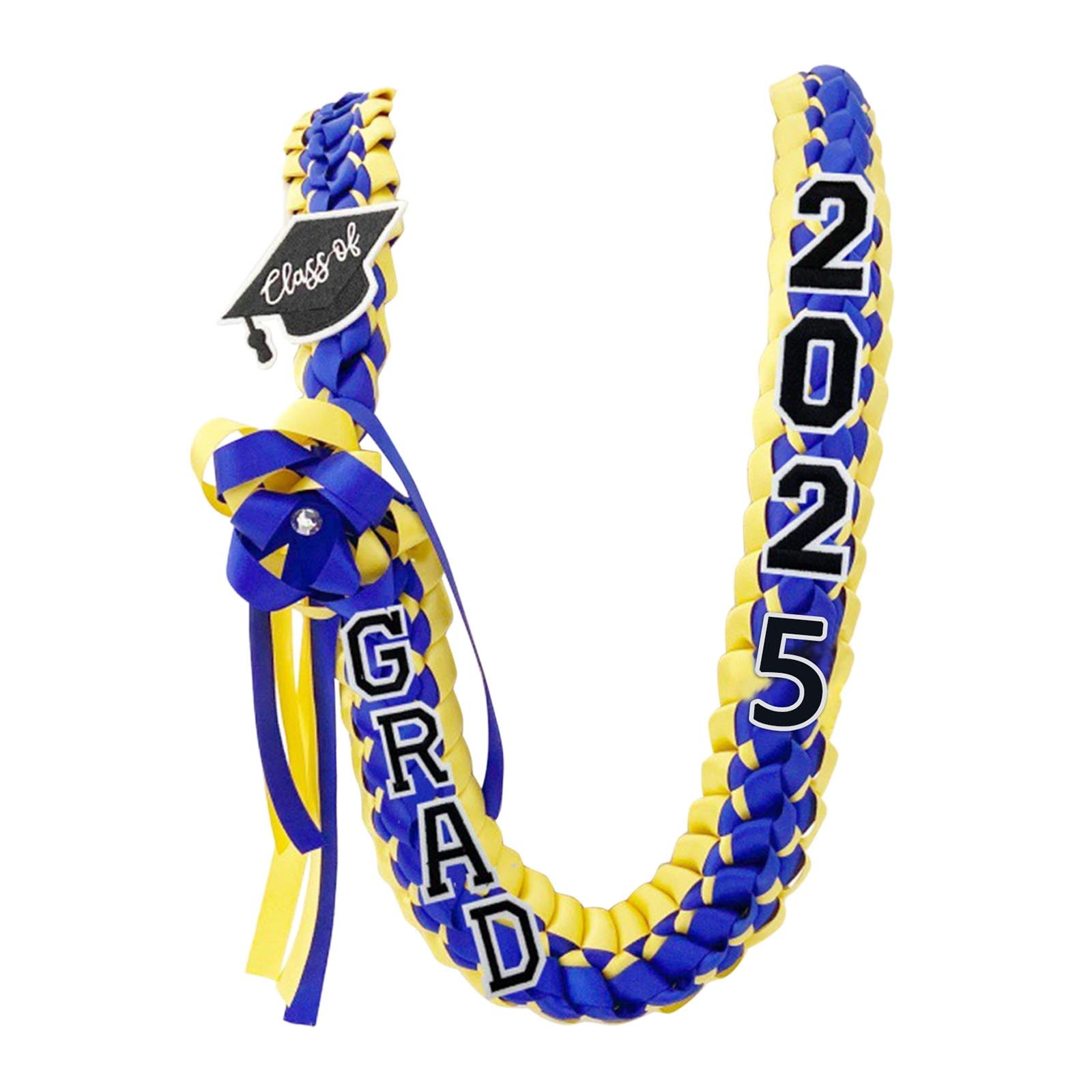 5 Graduation Ropes 2025 Graduation Ribbon Wreath Set | Handmade Weaving | Colorful Honor ...