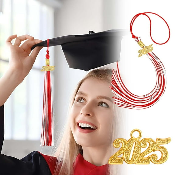 2025 Graduation Tassel Bachelor's Hat with Display Hanger - PhD President Mentor Academic Regalia Accessory, Commencement Ceremony Cap for Degree Holders