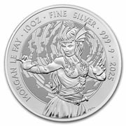 2025 Great Britain 10 oz Silver Myths & Legends Morgan Le Fay BU