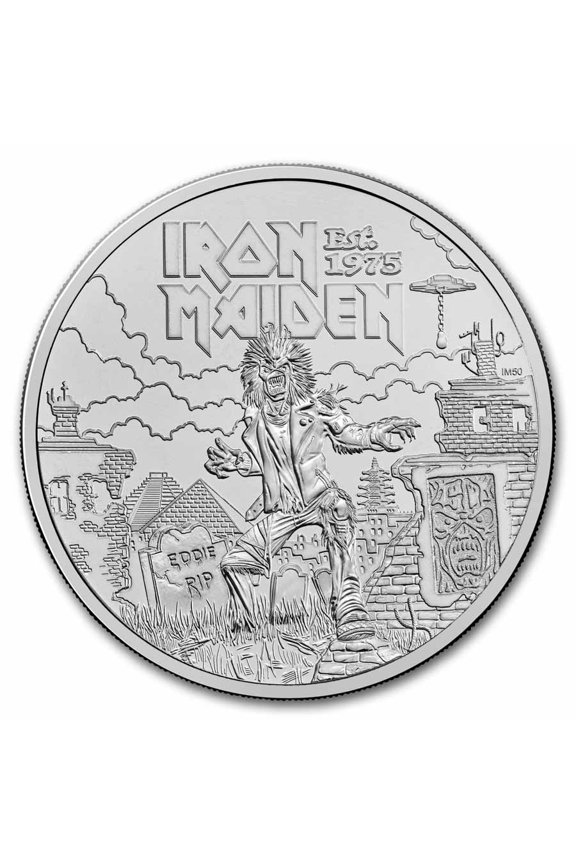 2025 Great Britain 5 Music Legends: Iron Maiden BU