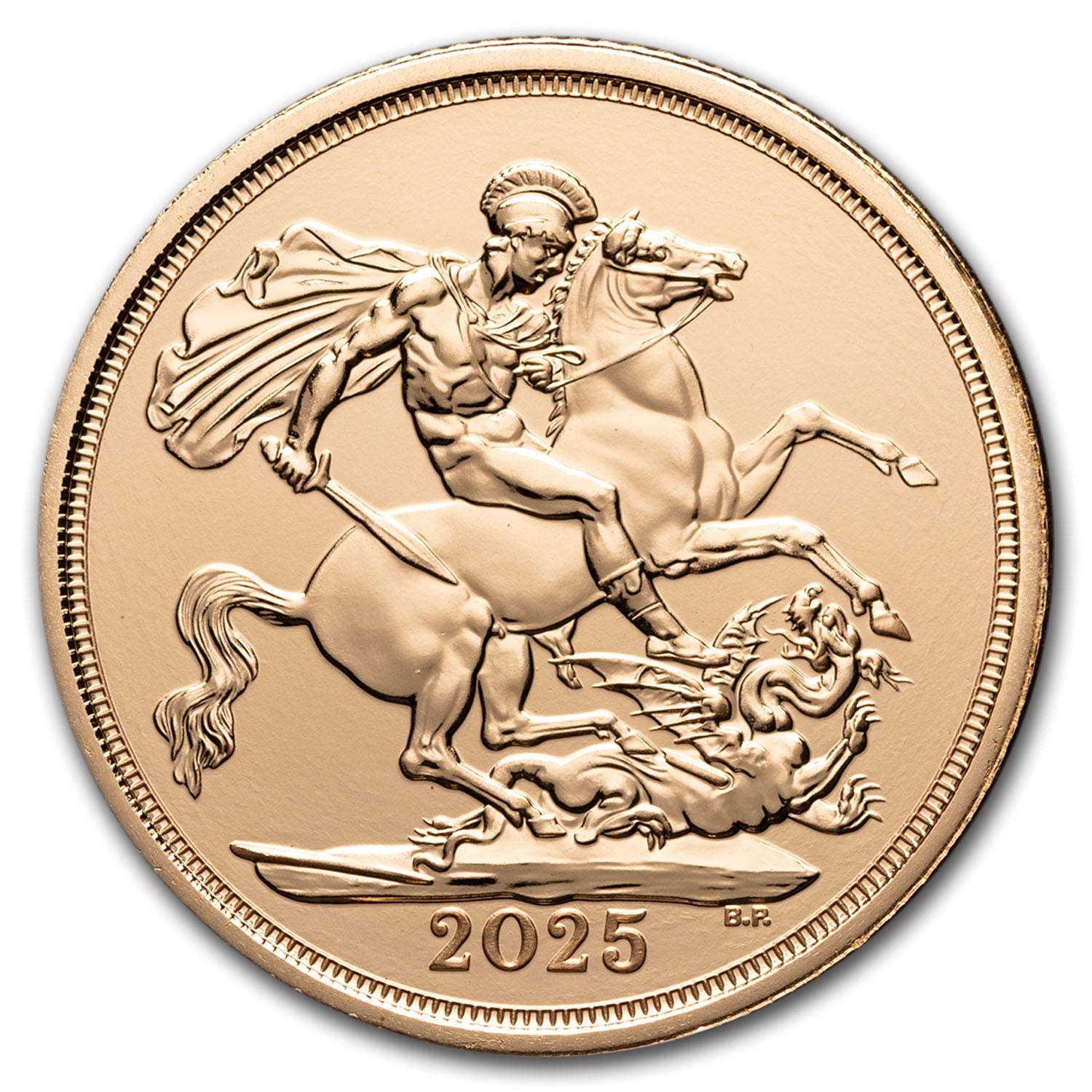 ROYAL MINT 2025 Great Britain Gold Sovereign BU
