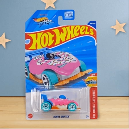 2025 HOT WHEELS Donut Drifter Pink 40/250 HW Let’s Race 40/250 NETFLIX