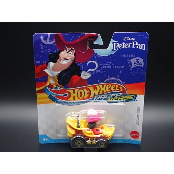 2025 HOT WHEELS RACER VERSE PETER PAN CAPTAIN HOOK