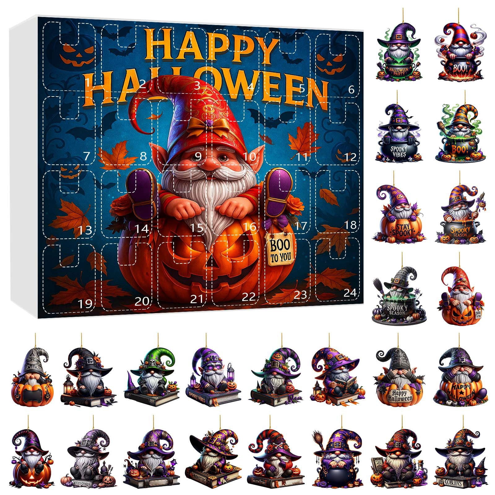 2025 Halloween Advent Calendar Blind Box, 24 Pharmacists Advent ...