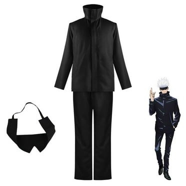 2025 Halloween Jujutsu Kaisen Costumes, Gojo Satoru Costumes for Teens And Adults JJK Halloween Fancy Dress Costumes L
