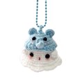 thumbnail image 1 of 2025 Halloween Knitted Mini Emotional Support Doll, Cute Crochet Potato Pendant for Festive Gifts and Daily Use, 1 of 5